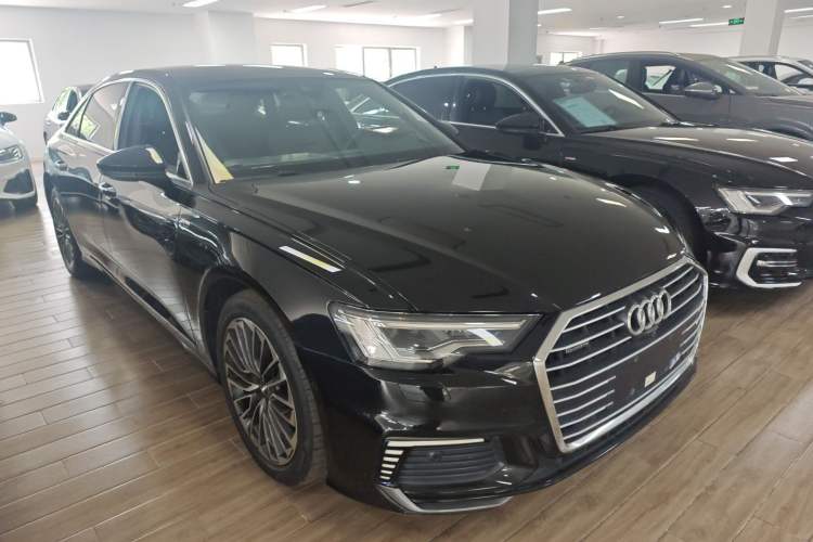 Used Audi A6L New Energy 2020 55 TFSI e quattro Front Right 45 Deg