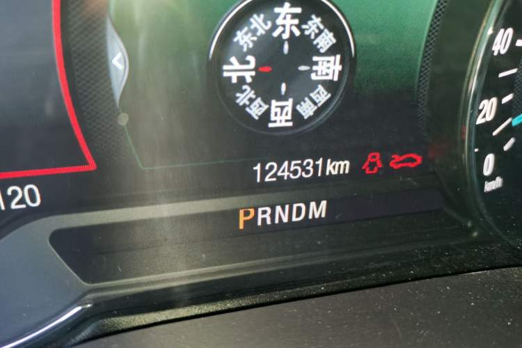 Used Ford Taurus 2019 EcoBoost 245 Premium Edition Odometer Close Up