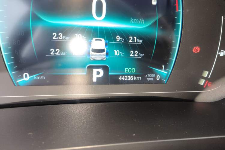 Used Chery Tiggo 7 2020 1.5T CVT Luxury Model Odometer Close Up