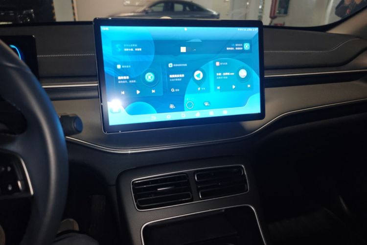 Used BYD Destroyer 05 2024 HONOR Edition DM-i 55KM Luxury Model Audio And AC Panel