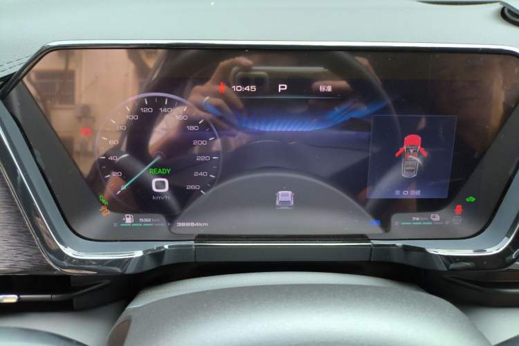 Used Haval Fierce Dragon Max 2023 1.5L Hi4 105 Four-Wheel Drive Navigation Edition Instrument Cluster