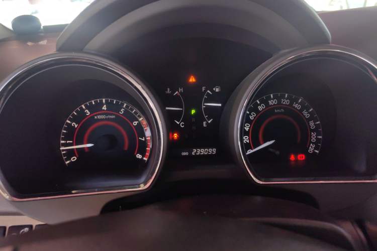Used Toyota Highlander 2009 2.7L Two-Wheel Drive 7-Seater Luxury Edition Instrument Cluster