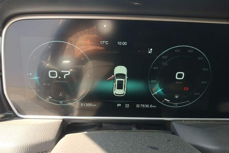 Used Hongqi HS5 2019 2.0T Smart Connect Flagship Edition Instrument Cluster