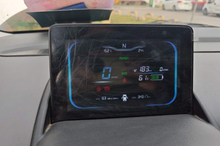 Used CHANGAN NEVO Lumin 2022 301km Honey-Sweet Version Instrument Cluster