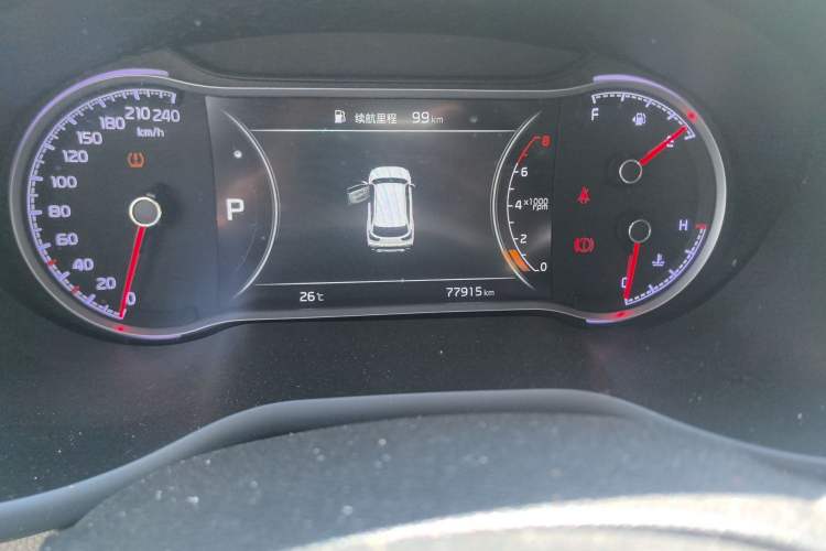 Used Kia Sportage R 2019 2.0L Automatic Smart Luxury Edition Odometer Close Up