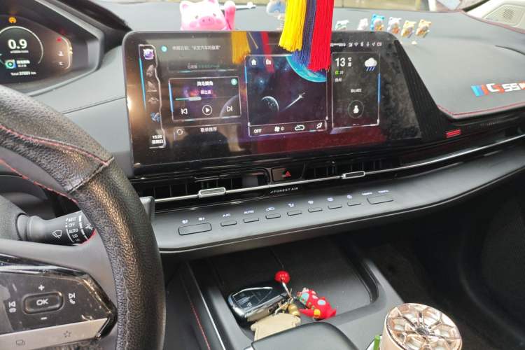 Used CHANGAN CS55PLUS 2022 2nd Generation 1.5T DCT Prestige Version Audio And AC Panel