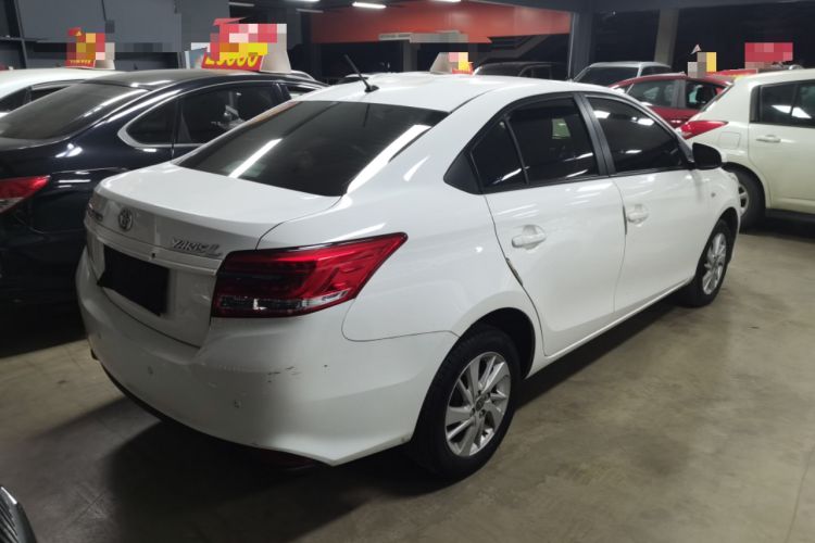 Used Toyota YARiS L Zhi Xiang 2017 1.5G CVT Xuan Dong Skyroof Edition Rear Right 45 Deg