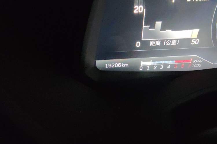 Used Cadillac CT5 2023 28T Luxury Edition (Standard Version) Odometer Close Up