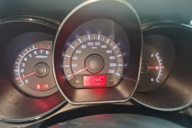 Used Kia K2 2015 Sedan 1.4L MT GLS Instrument Cluster