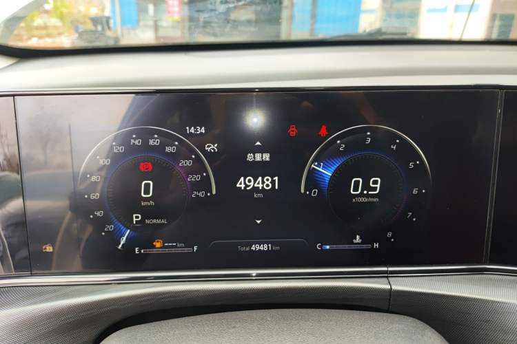 Used CHANGAN Eado 2020 PLUS Blue Whale NE 1.4T GDI DCT Flagship Model Instrument Cluster