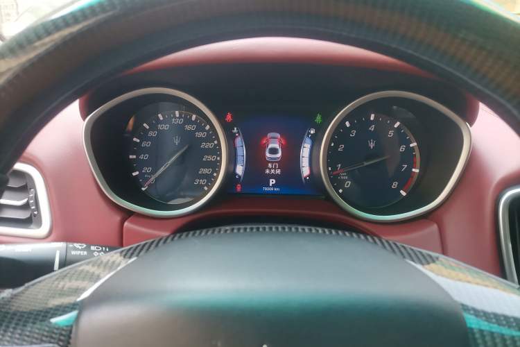 Used Maserati Ghibli 2014 3.0T Standard Edition Instrument Cluster