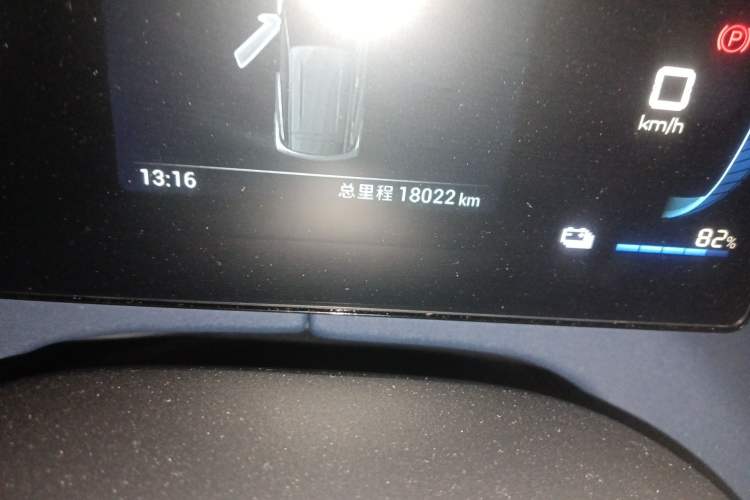 Used BYD Seagull 2023 Active Version Odometer Close Up