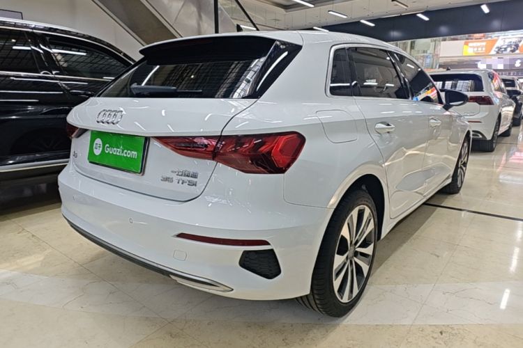 Used Audi A3 2021 Sportback 35 TFSI Ambition Style Edition Rear Right 45 Deg