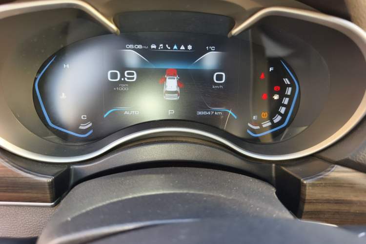 Used Haval H9 2020 2.0T Gasoline 4x4 Elite Version 5 Seats Odometer Close Up