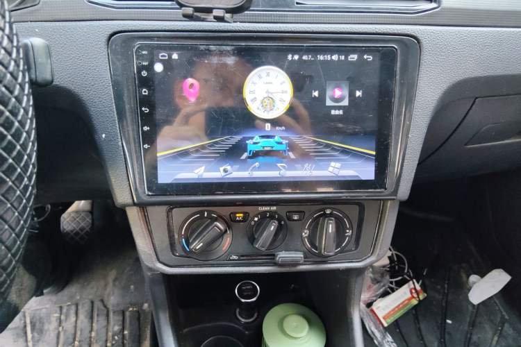 Used Volkswagen Santana 2021 1.5L Manual Fashion Edition Audio And AC Panel