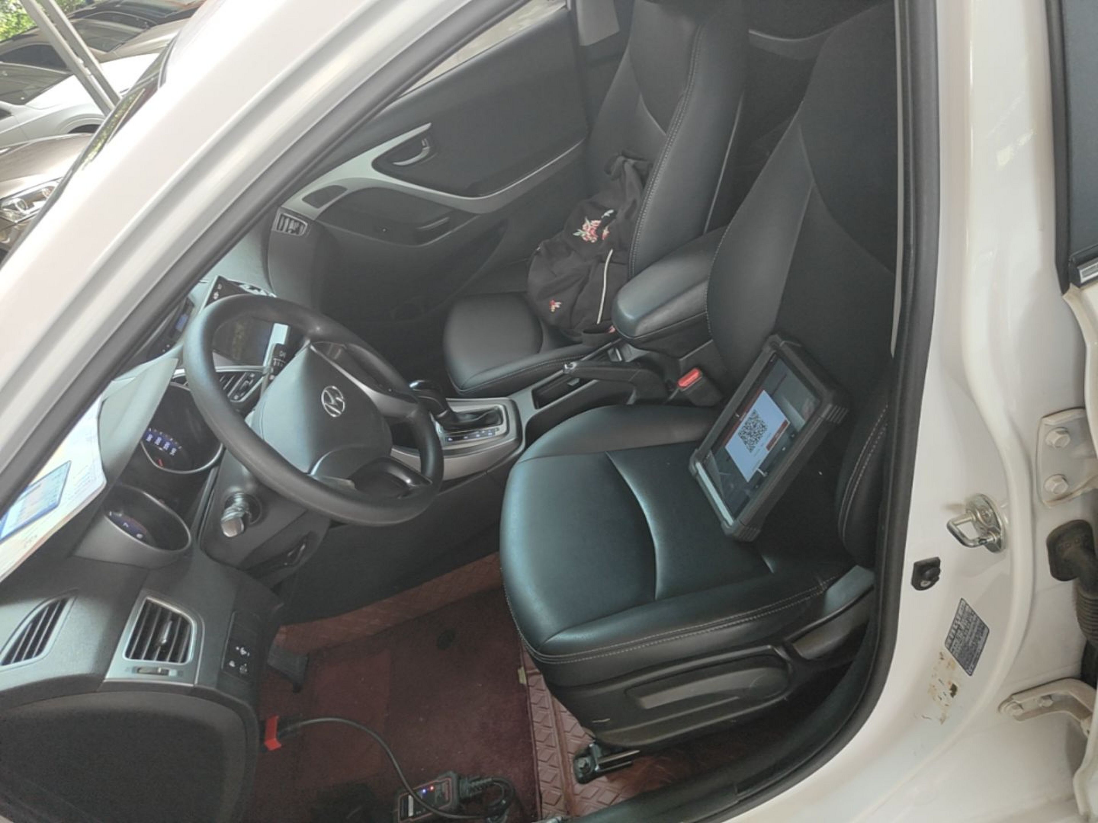 Avant de la voiture