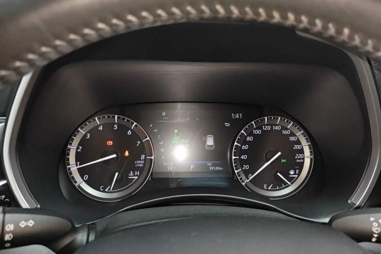 Used Toyota Highlander 2022 380T Four-Wheel Drive Prestige Edition 7-Seater Instrument Cluster