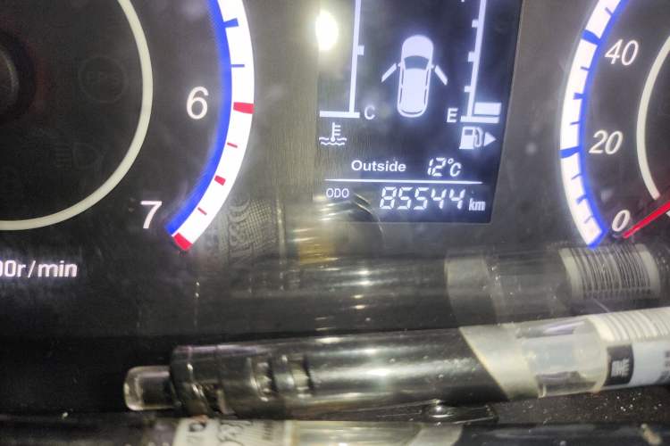 Used CHANGAN KAICHENG Ounuo S 2017 1.5L Ouno S Value Edition EA15-AB Odometer Close Up