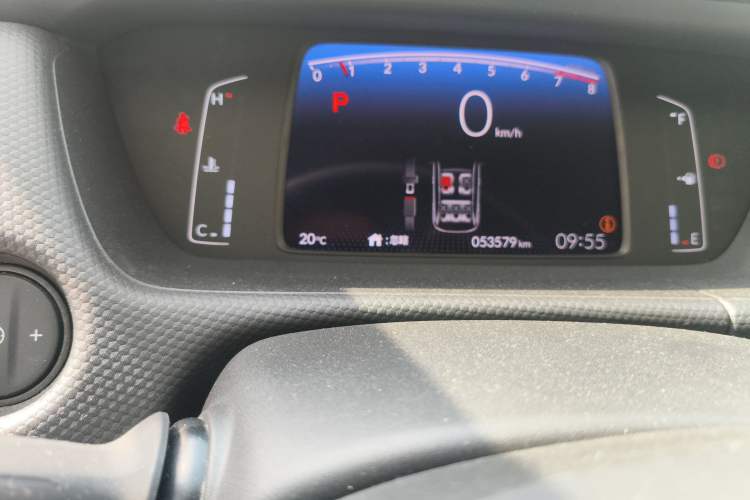 Used Honda Fit 2021 1.5L CVT Trendy Version Odometer Close Up
