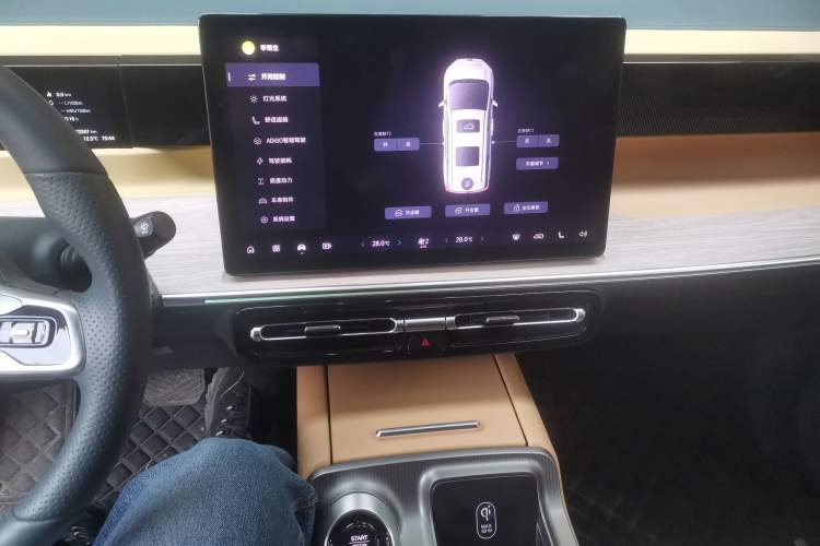 Used GAC Trumpchi E8 New Energy 2024 150km MAX Audio And AC Panel