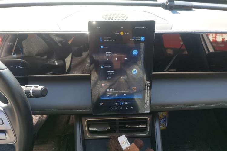 Used BYD Qin L 2024 DM-i 80KM Leading Model Audio And AC Panel