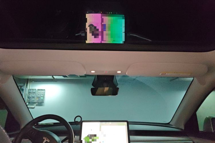 Used Tesla Model Y 2024 Rear-Wheel-Drive Version Headliner