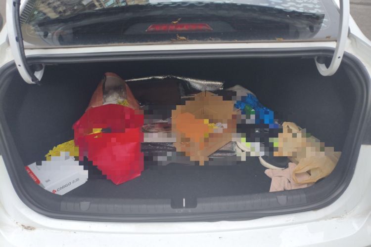 Used Geely Auto Emgrand 2023 4th Generation Champion Edition 1.5L CVT Prestige Model Trunk