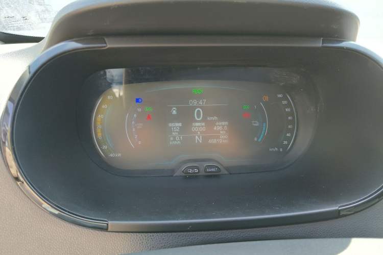 Used Chery Little Ant 2022 Restyled Version Sweet Pink Edition Low-Sugar Version Lithium Iron Phosphate Battery 30.7 kWh 30 kW 301 km Instrument Cluster