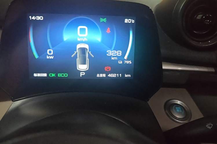 Used BYD Dolphin 2023 420 km Fashion Edition Odometer Close Up