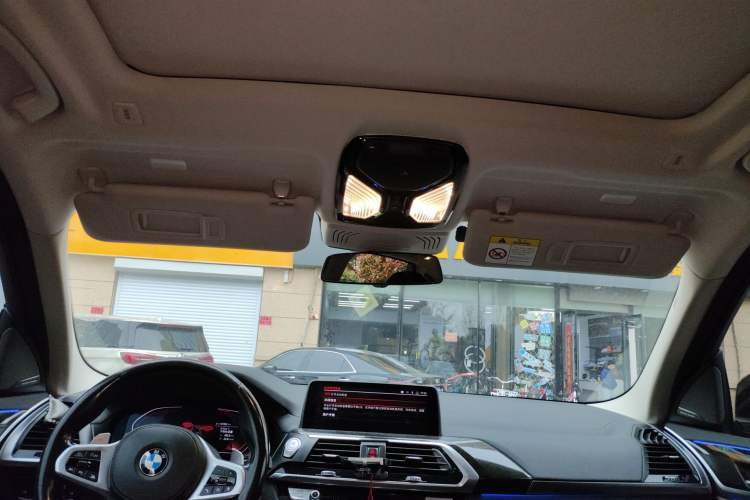 Used BMW X3 2020 xDrive30i Luxury Model with M Sport Package Headliner