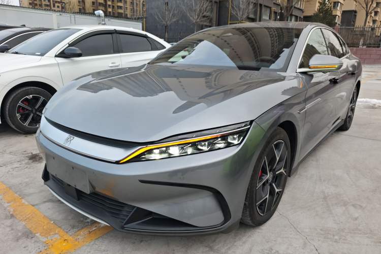 Used BYD Han 2022 EV Genesis Edition 715KM Front-Wheel-Drive Prestige Model