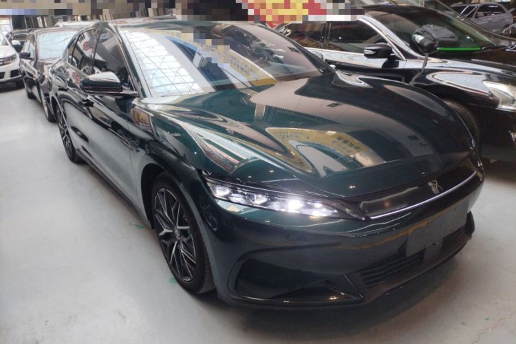 Used BYD Han 2022 EV 610 km All-Wheel-Drive Qianshan Cui Limited Edition
