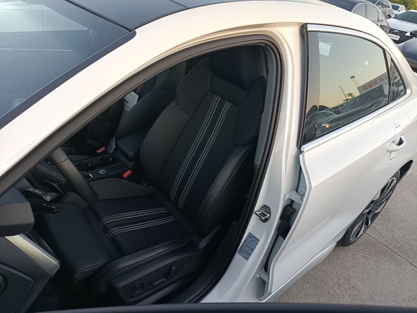 Avant de la voiture