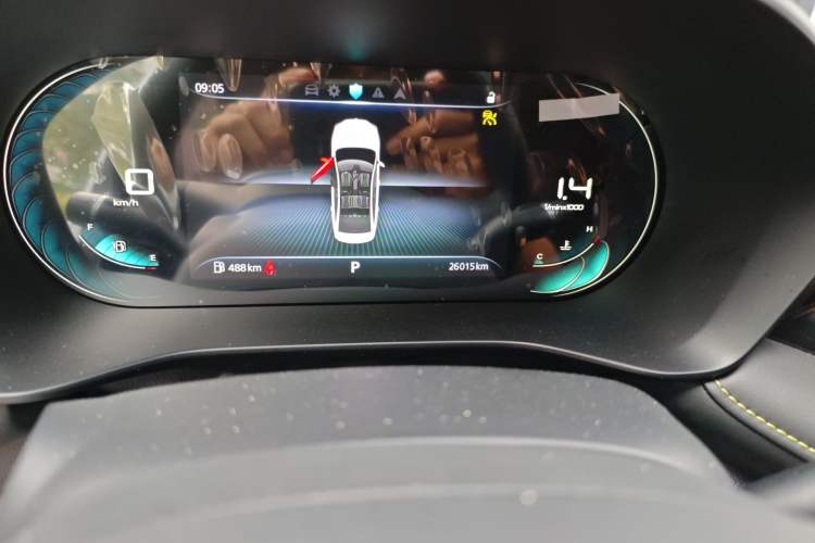 Used Roewe i5 2021 Revised 1.5L CVT Starry Edition Odometer Close Up