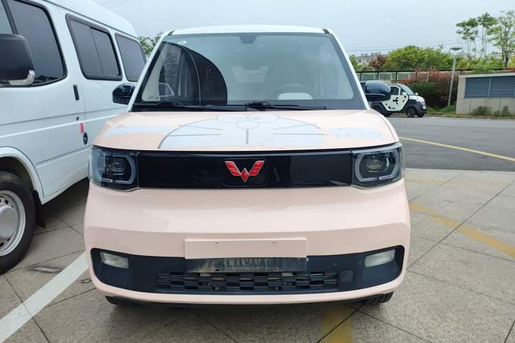 Used Wuling Hongguang MINIEV 2021 Macaron Fashion Model Lithium Iron Phosphate Front