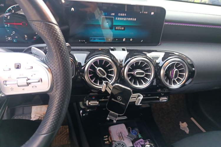 Used Mercedes-Benz A-Class 2020 Restyled A 200 L Sport Sedan Fashion Version Audio And AC Panel