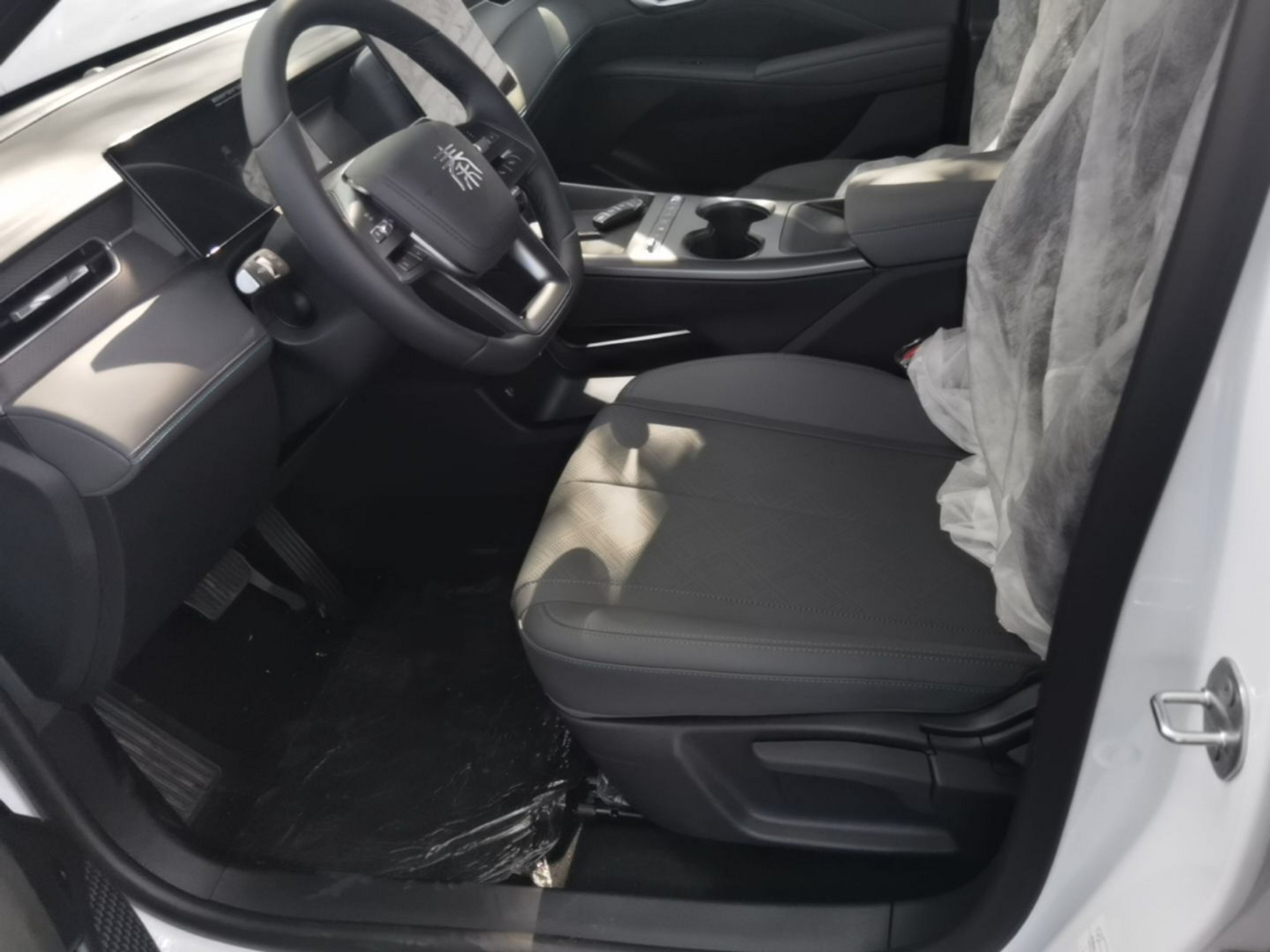 Vordere Reihe im Auto