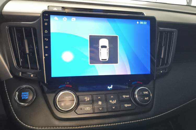 Used Toyota RAV4 2016 2.0L CVT Two-Wheel Drive Comfort Edition China V Standard Audio And AC Panel