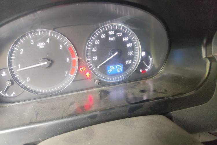 Used BAIC Changhe M50S 2015 1.5L Business Class BJ415B Odometer Close Up