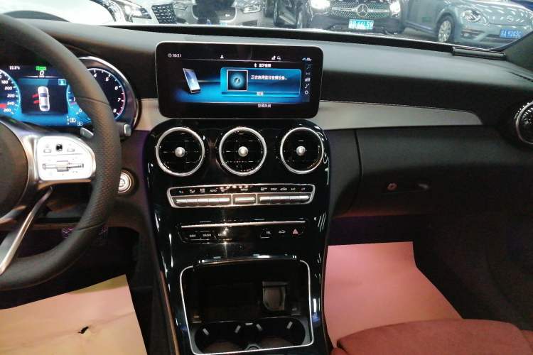 Used Mercedes-Benz C-Class 2021 C 260 Star Edition Audio And AC Panel