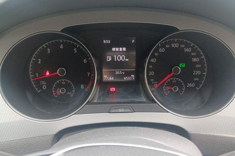 Used Volkswagen Golf Sportsvan 2019 1.6L Automatic Pure Model China V Standard Instrument Cluster