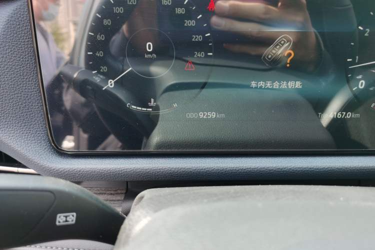 Used Ford Equator Sport 2022 Facelift EcoBoost 170 Prestige Model Odometer Close Up