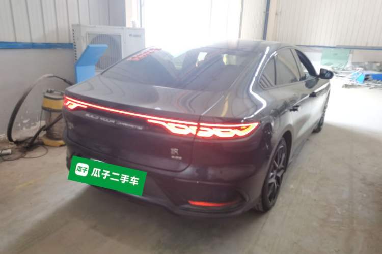 Used BYD Han 2022 EV 610 km All-Wheel-Drive Qianshan Cui Limited Edition
