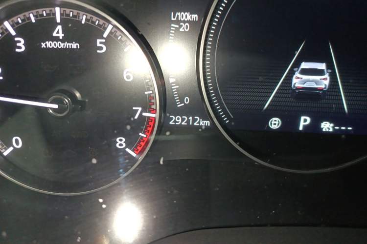 Used Mazda CX-50 2023 2.0L Leading Edition Odometer Close Up