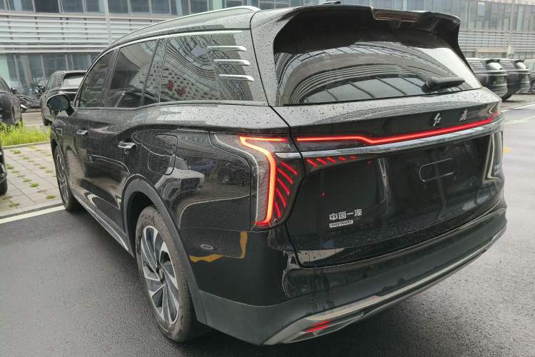 Used Hongqi HS7 PHEV 2024 2.0T PHEV Four-Wheel Drive Flagship Edition 6 Seats Rear Left 45 Deg