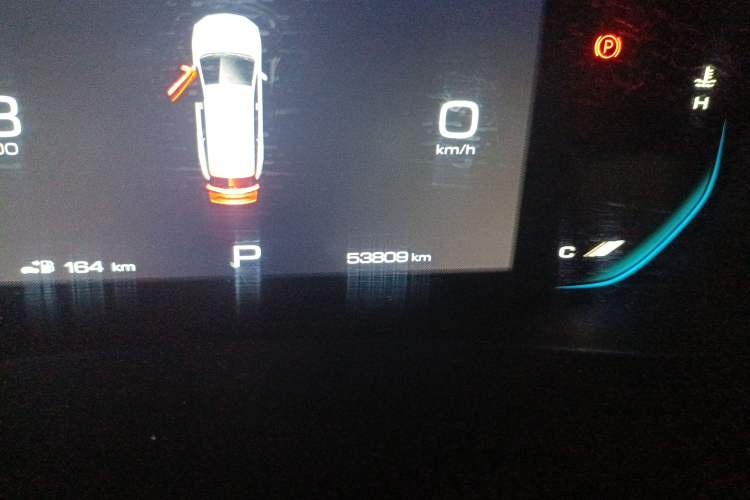 Used Wuling Victory 2022 280T 1.5T CVT Flagship Edition Odometer Close Up