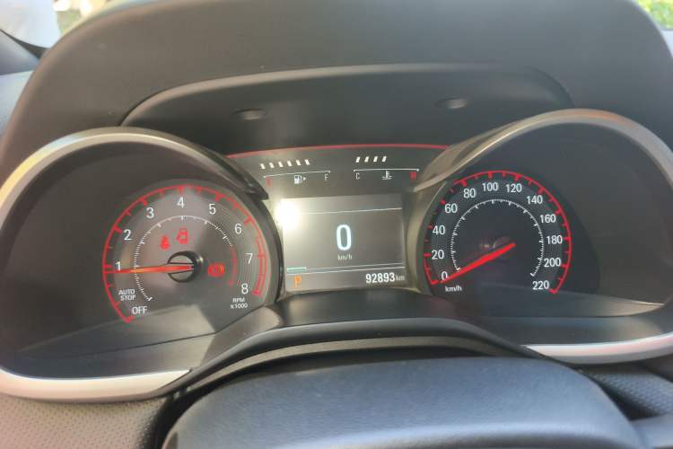 Used Chevrolet Monza 2019 RS 330T Automatic Comfort Edition China VI Standard Instrument Cluster