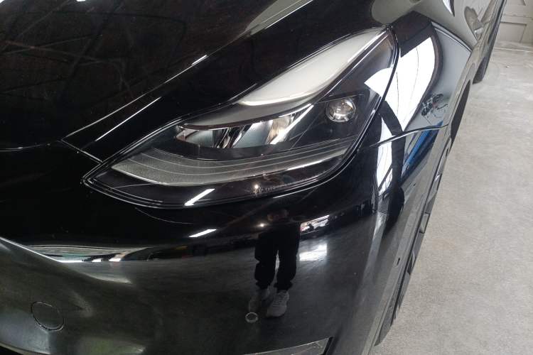 Used Tesla Model Y 2021 Standard Range Rear-Wheel Drive Version Left Front Headlight