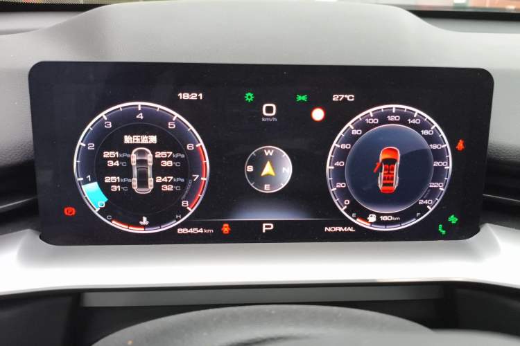 Used Haval H6 2021 3rd Generation 1.5T Automatic Two-Wheel Drive Max Instrument Cluster