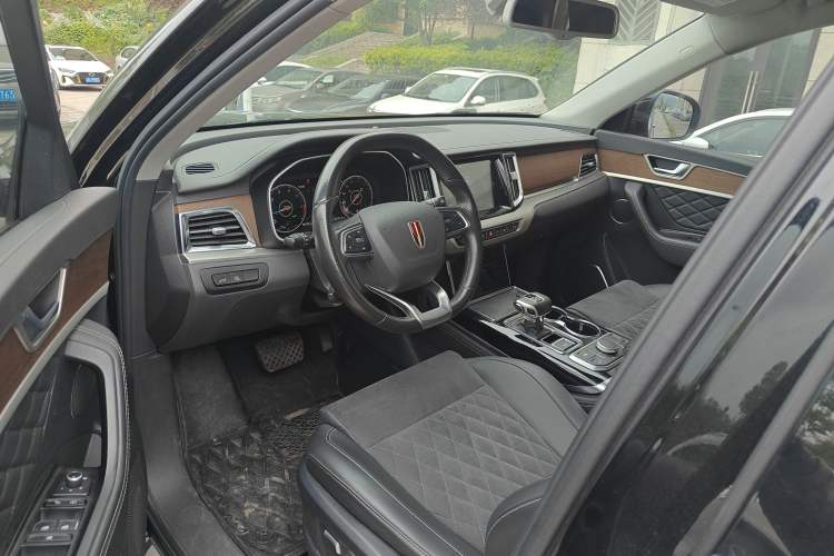 Used Hongqi HS7 2021 2.0T DCT Two-Wheel Drive Smart Connect Flagship Edition Driver Seat